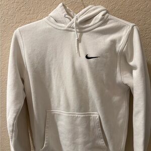 Nike Men's White Hoodie